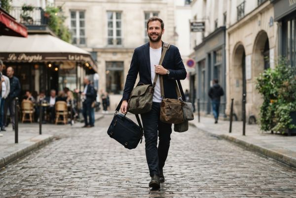 Top sacoches en tissu pour hommes stylées et fonctionnelles