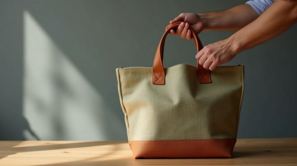 Vous cherchez une sacoche en tissu pour homme pratique et tendance ?